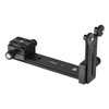 Andoer L200 Support de lentille pour téléphones longs Support de support réglable en hauteur Compatible avec Arca-Swiss Sunwayfoto RRS Benro Kirk Markins Mount