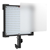 Andoer L60B Panneau de lumière vidéo LED bicolore 3200K-5600K Dimmable 360pcs LED Perles CRI 96+ avec télécommande pour Studio Produit Portrait Photographie Streaming en direct Enregistrement vidéo