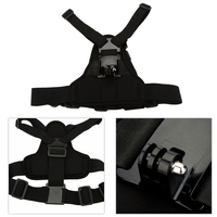 Andoer élastique réglable Harnais ceinture pectorale Mont Band Ceinture Accessoire pour Sport Caméra GoPro Hero 4/3 + / 3/2/1 SJCAM