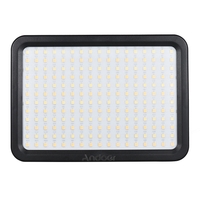 Andoer LED204 LED Lumière Vidéo Remplir Lumière avec 204 pcs Perles de Lampe Gradation Graduelle 3300K-5600K Bi-Couleur Température CRI90 pour Photographie de Mariage Prise de vue en direct Micro Film Nouvelles Interview