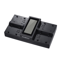 Andoer LP-E6 LP-E6N NP-F970 Chargeur de batterie pour appareil photo numérique 4 canaux avec écran LCD pour Canon 5DIII 5DS 5DSR 6D 7DII 80D 70D pour Sony NP-F550 F750 F950 NP-FM50 FM500H