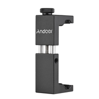 Andoer Metal Phone Clip Pince de support pour smartphone