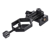 Andoer Metal Telescope Mount Adapter Bracket avec Adjuatable Smartphone Cell Phone Holder Clip pour Micoculaire Monoculaire Spotting Scope Microscope pour iPhone 7Plus / 7 / 6s / 6Plus