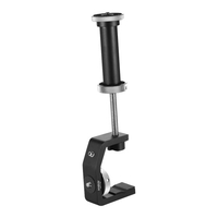 Andoer MFC-60 Heavy Duty Photography Desk Tree Clamp Multifunctional C-shaped Clamp Window Glass Clamp with 10cm Extension Bar for GoPro Action Camera for DSLR Camera Max. 60mm Clamping Distance Max. Load 4kg