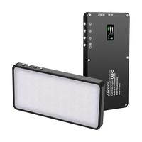Andoer MFL-07 Portable RGB LED Video Light Fill Light 10W Dimmable 3000K-6500K CRI96 TLCI98