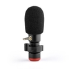 Andoer MIC06 Mini Plug-in Smartphone Microphone Micro 3.5mm TRRS Plug pour Enregistrement Vidéo Smartphone Diffusion en direct Chanter en ligne Chat