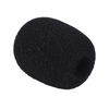 Andoer Mini Lapel Casque Microphone Pare-Brise Micro Mousse,  Noir 10-Pack