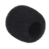 Andoer Mini Lapel Casque Microphone Pare-Brise Micro Mousse,  Noir 10-Pack