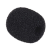 Andoer Mini Lapel Casque Microphone Pare-Brise Micro Mousse,  Noir 10-Pack