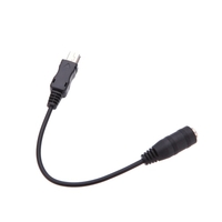 Andoer Mini USB Cord 3, 5 mm Mic câble adaptateur de microphone pour GoPro HD Hero 1 2 3 4 Caméra 3+