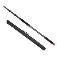 Andoer MK-3000 3m / 9.8ft Microphone à fibre de carbone léger Support de flèche Support de bras Pole Extension Mount Stand Max. Chargez 3kg / 6.6Lbs pour Canon Nikon Sony DSLR Caméras Caméscope Video Studio Photographie Enregistrement sonore Intervie