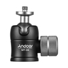 Andoer MT-04 Mini rotule Rotule panoramique 360 degrés avec vis 1/4 standard