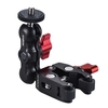 Andoer Multi-fonction Rotule Clamp Boule Mont Clamp Magic Bras Super Clamp avec 1/4 "-20 Fil pour GPS Téléphone LCD / DV Moniteur LED Vidéo Lumière Flash Microphone et Plus