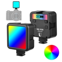 Andoer N69 RGB LED Vidéo Lumière Portable Photographie Remplir Lumière 60 PCS Très Lumineux Lampe Perles