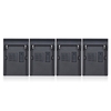 Andoer NP-F970 Chargeur de batterie pour appareil photo numérique 4 canaux avec écran LCD pour Sony NP-F550 F750 F950 NP-FM50 FM500H QM71