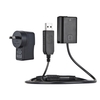 Andoer NP-FW50 Dummy Batterie + 5V 3A USB Câble adaptateur secteur avec prise de courant remplacement pour AC-PW20