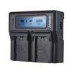 Andoer NP-FZ100 Chargeur de batterie pour appareil photo LCD double canal pour Sony A7III A9 A7RIII A7SIII