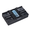 Andoer NP-FZ100 Chargeur de batterie pour appareil photo numérique LCD 4 canaux pour Sony A7III A9 A7RIII A7SIII
