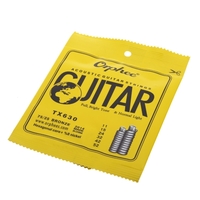 Andoer Orphee TX630 Cordes de Guitare Acoustique (0, 011 à 0, 052) 75/25 Phosphor Bronze