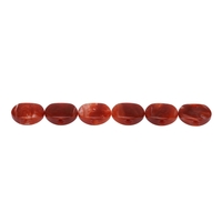 Andoer Ovale Acrylique Pearliod Boutons Machines Tuner Boutons les Pièces de Guitare pour Guitare Tuning Pegs Rouge Foncé (6pcs)