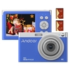 Andoer Portable 4K caméra numérique caméscope vidéo 50MP 2.88 pouces IPS écran