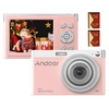 Andoer Portable 4K caméra numérique caméscope vidéo 50MP 2.88 pouces IPS écran