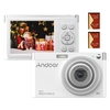 Andoer Portable 4K caméra numérique caméscope vidéo 50MP 2.88 pouces IPS écran