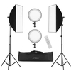 Andoer Professional Studio Photography Softbox Kit d