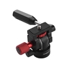 Andoer Professionnel Mini Téléphone Vidéo Trépied Tête Vidéo Trépied Action Fluid Drag Tête Pan avec 1/4 "Vis Montage pour Téléphone Photographie Vidéo Making Max Charge 3kg