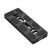 Andoer PU-100 100mm Quick Release Plaque QR Fit Arca Suisse pour tête de trépied