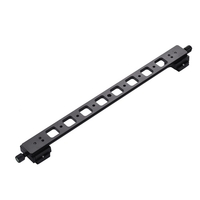 Andoer PU-480 étendu double QR plaque de libération rapide support de caméra support coulissant alliage d