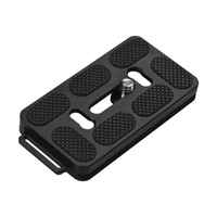 Andoer PU-70H 70mm Quick Release QR Plate avec boucle de fixation pour Arca Swiss Tripod Head