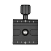 Andoer QR-50 Plateau rapide Clamp Adaptateur avec haut-niveau à bulle pour Arca Swiss RRS Wimberley Tripod Rotule
