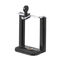 Andoer réglable Extensible Phone Holder Clip avec 1/4 "trou à vis pour selfie Retardateur Manfrotto trépied pour iPhone 7 6s 6 5s 5 pour Samsung Smartphone Sony
