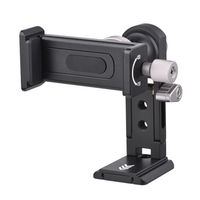 Andoer SJ-04 Clip de téléphone Support de téléphone portable Pince Support de bureau Alliage d