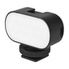 Andoer ST30 Mini LED Video Light 5000K-6000K Vlog Fill Light CRI95+ Batterie au lithium intégrée avec support de sabot froid Diffuseur blanc 6pcs Filtres de couleur pour Smartphone Caméra d
