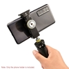 Andoer Support de Smartphone Pince Trépied avec Standard Arca Swiss Mount Triple 1/4-inch Threads Cold Shoe Mount pour Video Phone Microphone LED Light Mounting