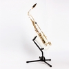 Andoer Titulaire de trépied métallique Pied détachable portable pliable pour Ténor / Alto Sax Saxophone