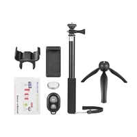 Andoer Téléphone Live Show Kit Incluant Mini Trépied de Table Selfie Bâton Téléphone Titulaire Télécommande