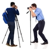 Andoer TTT-009 168CM/66.14 pouces trépied de photographie portable monopode appareil photo support de trépied horizontal
