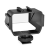 Andoer Universal Camera Selfie Vlog Flip Up Mirror Screen avec 3 supports de chaussures froides