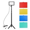 Andoer USB LED Kit de lumière vidéo éclairage de photographie 3200K-5600K 120pcs perles 14 niveaux dimmable