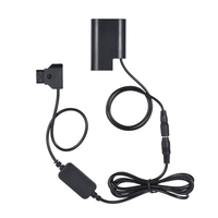 Andoer V-mount / Anton Bauer D-Tap sur DMW-DCC12 Adaptateur de batterie pour adaptateur DC pour Panasonic DMC-GH5 / GH4 / GH3