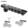 Andoer Video Top Handle Handgrip Stabilizing Grip avec chaussure froide + Niveau Bubble pour Canon Nikon Caméra Sony DSLR Caméscope