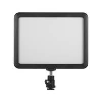 Andoer WY-160C LED Video Light Panel Photography Fill-in Lampe 3300K-5600K Température réglable Couleur avec écran LCD pour Canon Nikon