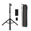 Andoer ZP100B Selfie Stick Tripod Extendable Portable Phone Tripod Stand with BT Remote 180° Neck & 360° Head Rotation Compatible with iOS Android Smartphone for Selfie Video Recording