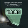 ANENG A3007 Stylo Multimètre Testeur de multimètre numérique 6000 comptes avec écran LCD Rétroéclairage Lampe de poche NCV Arrêt automatique Accessoires multiples pour test de continuité de diode de capacité de résistance de courant de tension