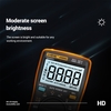 ANENG AN8002 6000 Compte-tours Multifonctionnel True RMS Multimètre numérique Voltmètre Ampèremètre Mini-compteur universel de poche Haute précision Mesure de la température Température Tension AC / DC Tension Courant AC / DC Capacité Capacité T