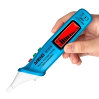 ANENG VC1018 Testeur de tension numérique à écran LCD sans contact 12V-1000V Testeur de stylo multifonctionnel Détecteur de tension CA Crayon d