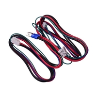 Anet 18AWG Mise à niveau de câble de lit chauffant Ligne de lit chauffant Longueur de fil chauffant 90cm / 35, 4 pouces pour Anet